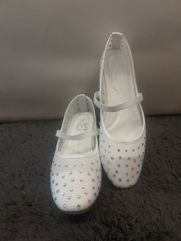 BALLERINA CON BRILLANTINI ARGENTO