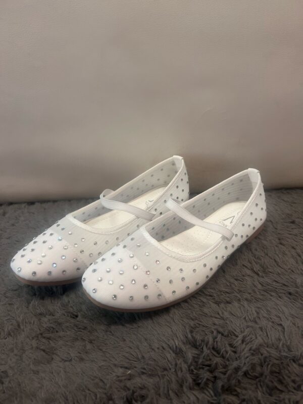 BALLERINA CON BRILLANTINI ARGENTO - immagine 3